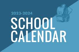 2023- 2024 SCHOOL CALENDAR - article thumnail image
