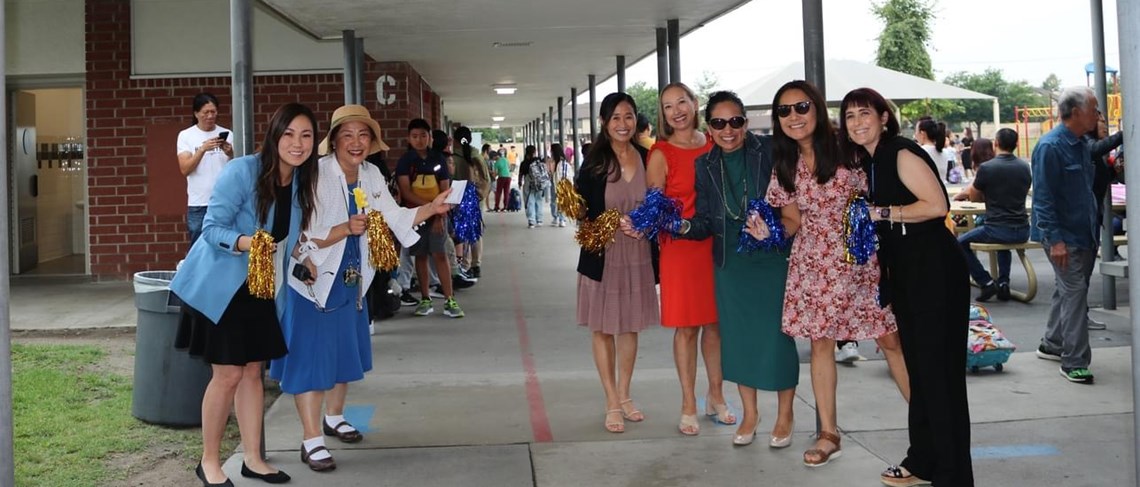 Our Teachers Welcome Students Back to School